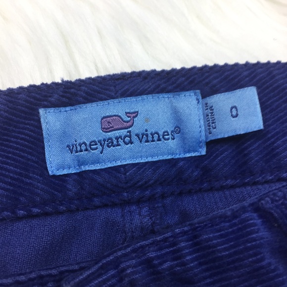 Vineyard Vines 5 Pocket Cords Blue Corduroy Pants - Picture 3 of 7